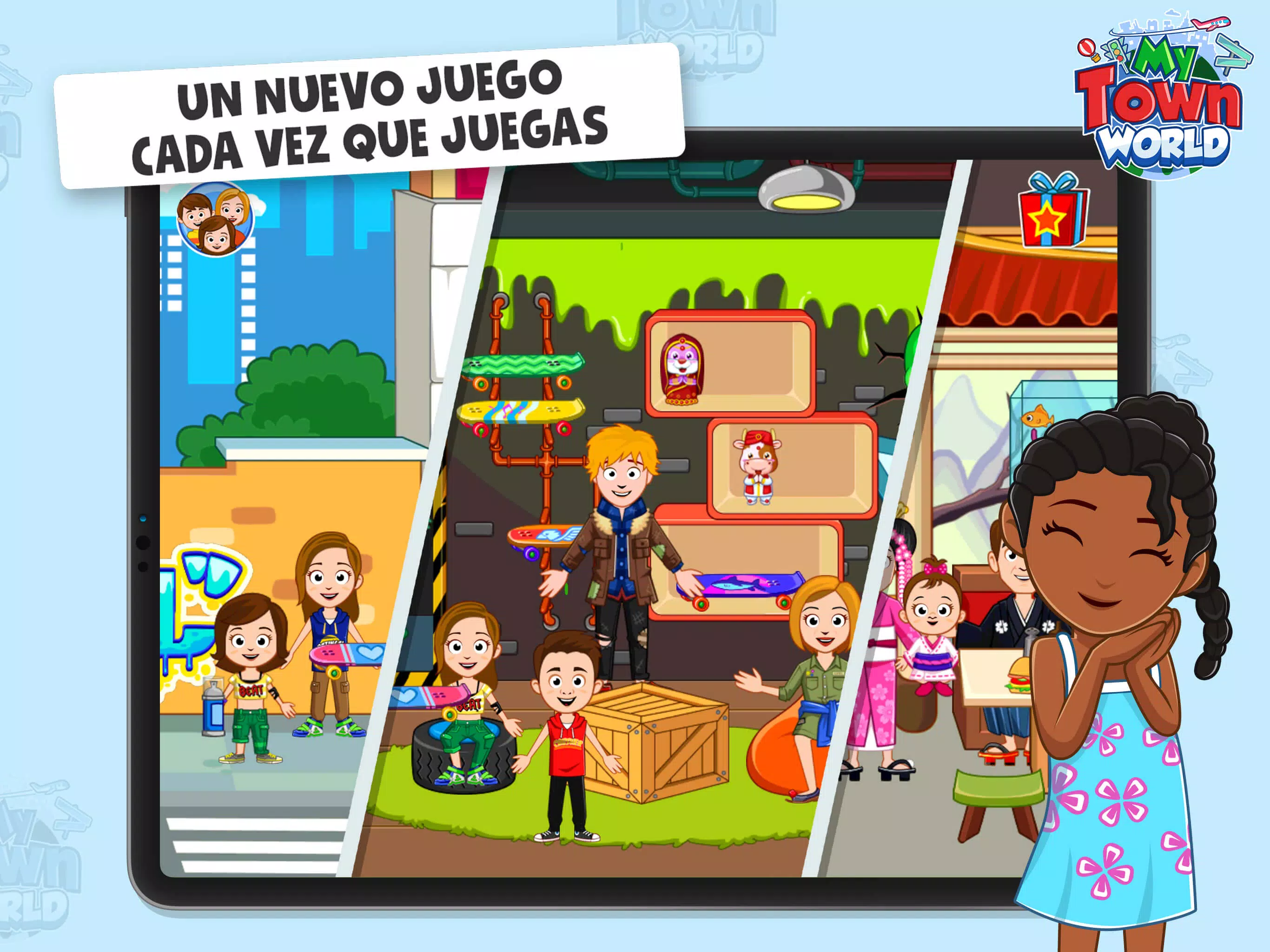 Descarga de APK de My Town - Crea un Mega Mundo para Android