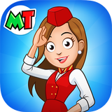 My Town Airport games for kids APK