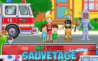 My Town : Fire station Rescue Affiche