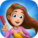 My Town: Girls Hair Salon Game icône