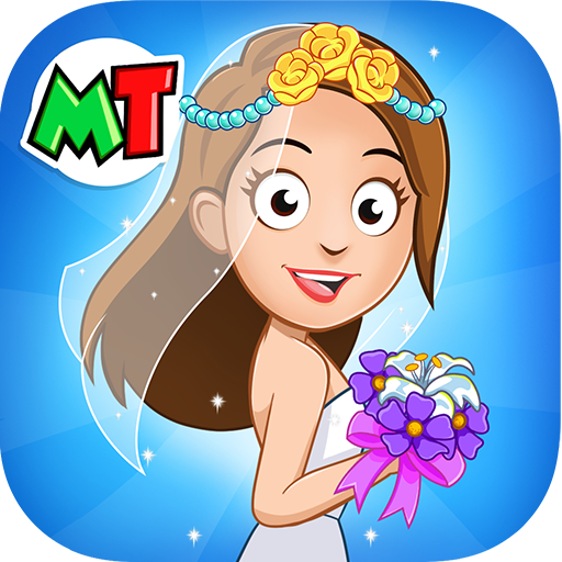 My Town: Wedding Day girl game