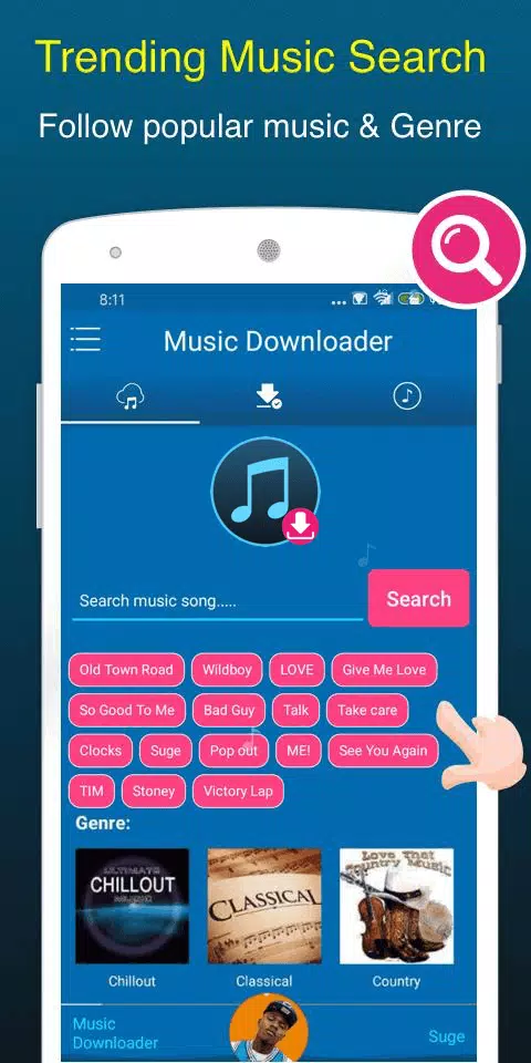 Downloader Musik Gratis + Lagu Download Musik Mp3 APK untuk Unduhan Android