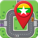 🔥 Myanmar Offline maps and navigation GPS 3D APK