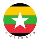 Myanmar Holidays : Naypyidaw Calendar APK