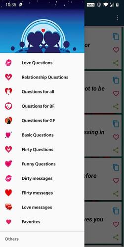 Tải xuống APK Dirty Questions to ask cho Android Tải xuống APK Dirty Questions to ask cho Android