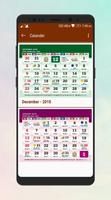 2019 Calender and Holidays ảnh chụp màn hình 1