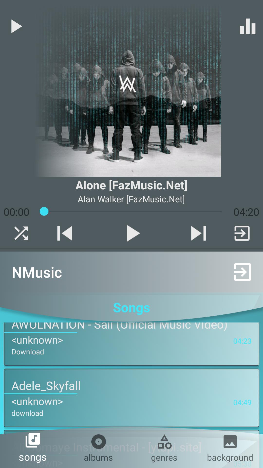 Nmusic MP3 Music Player (WIP) for Android - APK Download