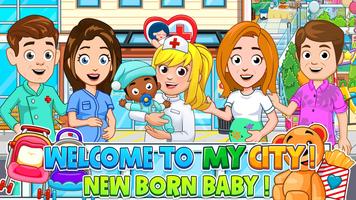 My City : Newborn baby الملصق