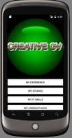 Poster Creative CV App