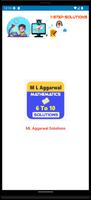 ML Aggarwal Math Class 6 to 10 الملصق
