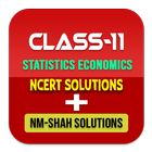 Economics Class-11 Statistics(NM Shah) With Ncert icono