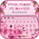 Pink Rose Flower Keyboard APK