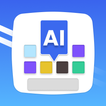 AI Photo Keyboard Theme & Font