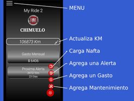 My Ride - administra los gastos de tu auto captura de pantalla 1