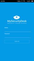 My Security Desk - Guard Access Affiche