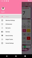 Myself - Period Tracker اسکرین شاٹ 1