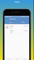 Calculator - The Secret Messaging Network(Alpha) تصوير الشاشة 1
