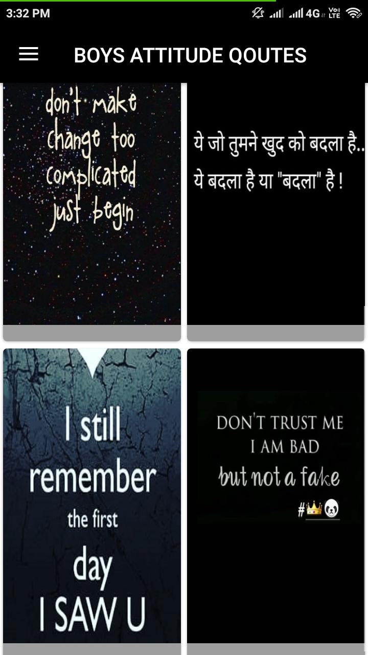 Pin on Attitude quotes for boys