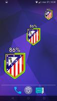 Atletico Madrid Battery Widget পোস্টার
