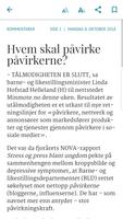 برنامه‌نما Aftenposten eAvis عکس از صفحه