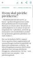 Aftenposten eAvis syot layar 2