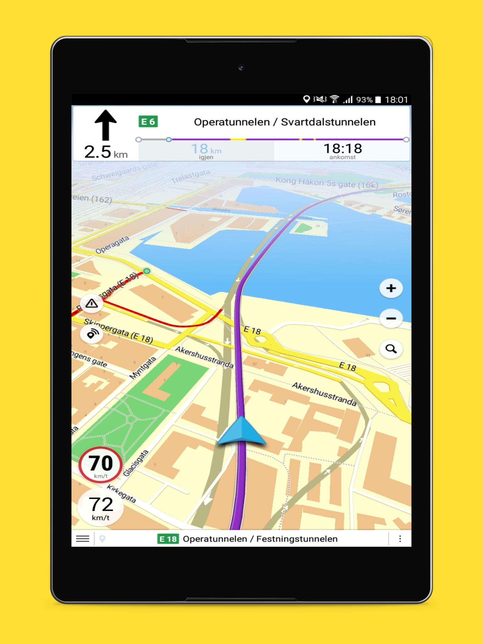 Gule Sider Navigasjon - Offline GPS for Android - APK Download