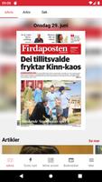 Firdaposten eAvis poster