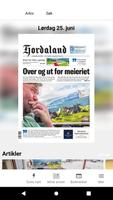 Avisa Hordaland eAvis Plakat