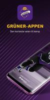 Grüner Ishockey Plakat