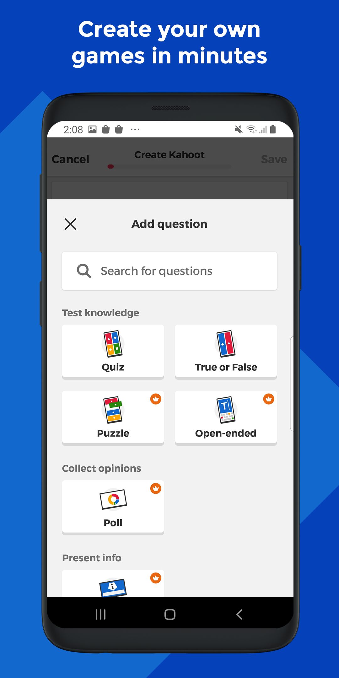 Kahoot Apk 4 0 7 Download For Android Download Kahoot Apk