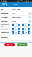 Timesheets+ 스크린샷 2