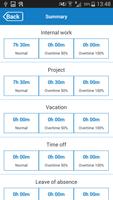 Timesheets+ syot layar 3