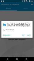 nRF Beacon for Eddystone постер