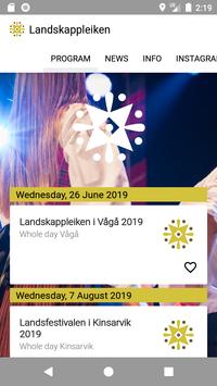 Landskappleiken 海报