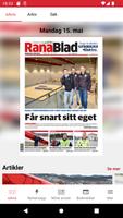 Rana Blad eAvis plakat