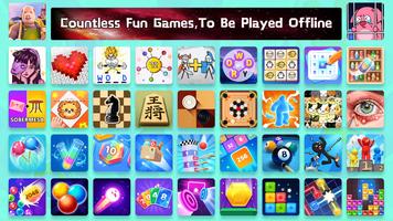 미니게임 퍼즐게임 모음 Fun Offline Games 포스터