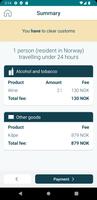 Norwegian Customs App screenshot 2