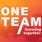 One Team - Growing Together Zeichen