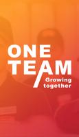 One Team - Growing Together الملصق