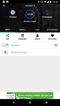 TVkampen.com sport på TV capture d'écran 1