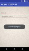 Şifreli NOT Defteri تصوير الشاشة 1