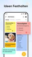 Notizen: Notizblock, Notizbuch Plakat