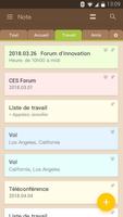 Notes: bloc-notes vivace, rappels et liste tâches capture d'écran 2