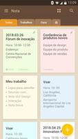 Notas: Notas coloridas, para fazer, anotações Cartaz