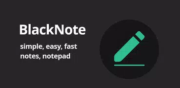 BlackNote Bloco de notas