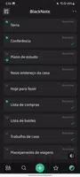 BlackNote imagem de tela 1