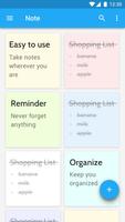 Notepad - Notes with Reminder, ToDo, Sticky notes Plakat