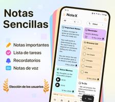 Notas – Bloc de Notas Simple Poster