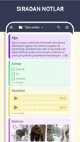 Not defteri ve görevler gönderen