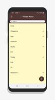 YellowNote - Bloco de notas Cartaz